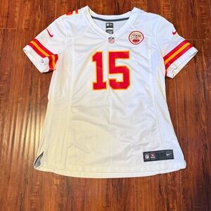 Patrick Mahomes Kansas City Chiefs Nike On Field NFL Player Jersey #15 Womens Lg